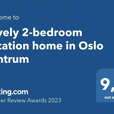 Lovely 2-Bedroom Vacation Home In Oslo ! Exteriér fotografie